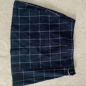 Plaid skirt